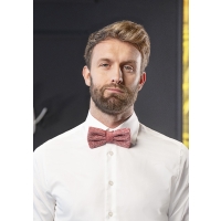 Bow Tie Urban-Herringbone - Red