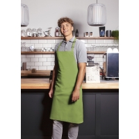 Bib Apron Basic with Buckle - Lime