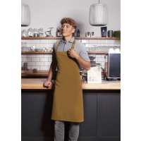 Bib Apron Basic with Buckle - Mustard