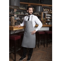 Bib Apron Basic with Buckle - Basalt grey