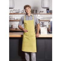 Bib Apron Basic with Buckle and Pocket - Sunny yellow