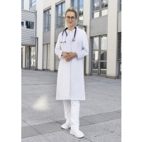 Ladies' Work Coat Basic - White