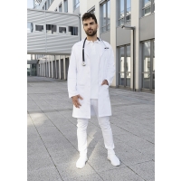 Men's Work Coat Basic - White