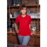 Ladies' Workwear Polo Shirt Basic - Red