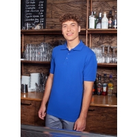 Men's Workwear Polo Shirt Basic - Blue