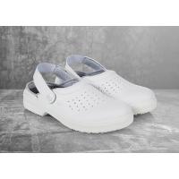 Safety Shoe Oxford , EN ISO 20345:2011, SB-E-A-FO-SRC , 1 Pair / Pack - White
