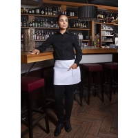 Waist Apron Basic with Pocket - White