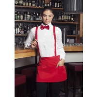 Waist Apron Basic with Pocket - Red