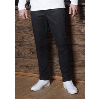 Men's Chino Trousers Modern-Stretch - Black