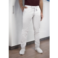 Men's Chino Trousers Modern-Stretch - White