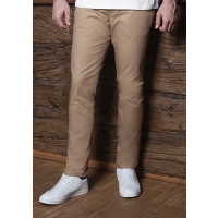 Men's Chino Trousers Modern-Stretch - Sahara