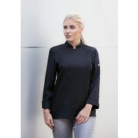 Ladies' Chef Jacket Naomi - Black