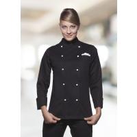 Ladies' Chef Jacket Agathe - Black