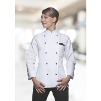 Ladies' Chef Jacket Agathe - White