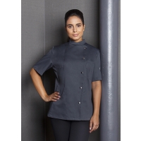 Ladies' Chef Jacket Greta - Anthracite