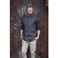 Chef Jacket Jeans-Style - Vintage black