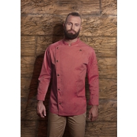 Chef Jacket Jeans-Style - Vintage red