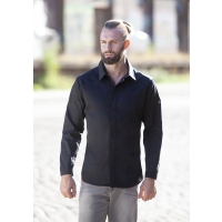 Chef Shirt Modern-Edge - Black