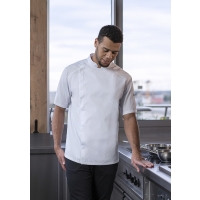 Short-Sleeve Chef Jacket Modern-Look - White