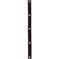 Button Strip 5-hole, 13 cm spacing , 2 Pieces / Pack - Black