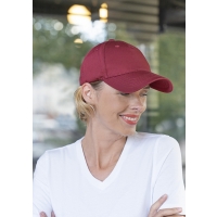 5-Panel Stretch Cap - Bordeaux