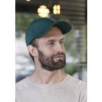 5-Panel Stretch Cap - Pine green