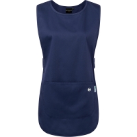 Pull-over Tunic Essential , from Sustainable Material , 65% GRS Certified Recycled Polyester / 35% Conventional Cotton - Navy