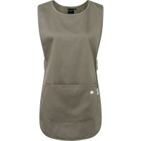 Pull-over Tunic Essential , from Sustainable Material , 65% GRS Certified Recycled Polyester / 35% Conventional Cotton - Sage