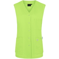 Sleeveless Ladies' Tunic Essential, from Sustainable Material , 65% GRS Certified Recycled Polyester / 35% Conventional Cotton - Kiwi