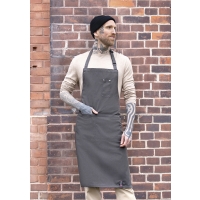 Bib Apron Denim-Style ROCK CHEF®-Stage2 - Vintage black