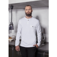 Long-Sleeve Work Shirt Performance - White