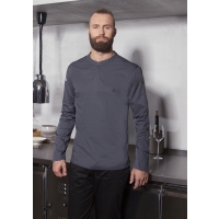 Long-Sleeve Work Shirt Performance - Anthracite