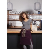 Waist Apron Green-Generation , from Sustainable Material , Recycled Polyester - Aubergine