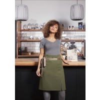 Waist Apron Green-Generation , from Sustainable Material , Recycled Polyester - Moss green