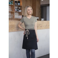 Waist Apron New-Nature , from sustainable material , 65% GRS Certified Recycled Polyester / 35% Conventional Cotton - Black