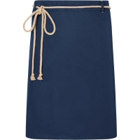 Waist Apron New-Nature , from sustainable material , 65% GRS Certified Recycled Polyester / 35% Conventional Cotton - Steel blue