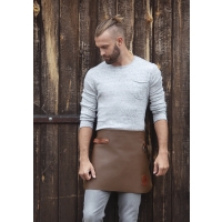 Leather Waist Apron - Toffee