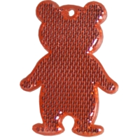 Reflector, bear - Red