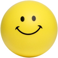 Ball with smiling face - Yellow