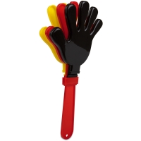 Hand clapper - Black/red/yellow