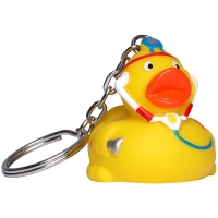 Mini duck keychain doctor - Yellow