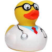 Squeaky duck professor - Multicoloured