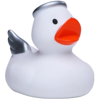Squeaky duck angel - White