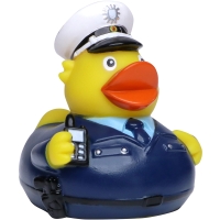 Squeaky duck policeman - Multicoloured