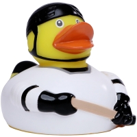 Squeaky duck ice hockey - Multicoloured