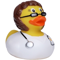 Squeaky duck doctor brunette - Multicoloured