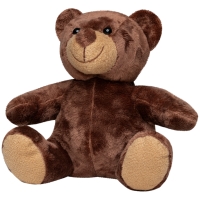 Plush bear Siggi - Dark brown