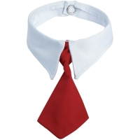 Tie - White/red
