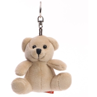Softplush bear with keychain - Beige