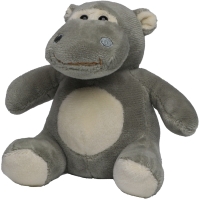 Plush hippo Tanja - Gray